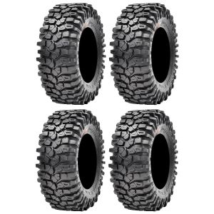 Full set of Maxxis Roxxzilla Radial (8ply) ATV Tires 32x10-14 (4)