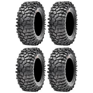 Full set of Maxxis Roxxzilla Radial (8ply) ATV Tires 32x10-15 (4)
