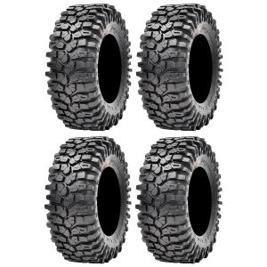 Full set of Maxxis Roxxzilla 396 Radial (8ply) ATV Tires 32x10-15 (4)