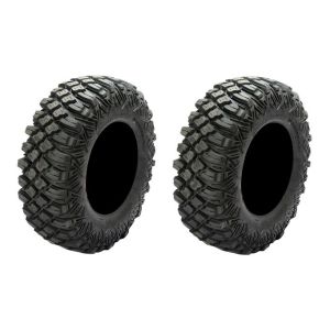 Pair of Pro Armor Crawler XR (8ply) Radial ATV Tires [28x10-14] (2)