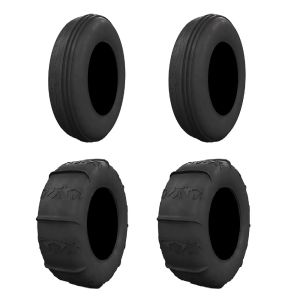 Full Set of Pro Armor Youth Sand 8XT (4ply) 24x8-12 and 24x10-12 ATV Tires (4)