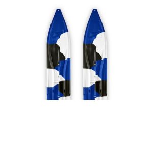 Pair of Blue/White/Black Urban Camo Slydog Powder Hound 8