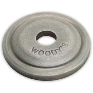 Woody's Traction Aluminum Round Support Plates - 144 Pack