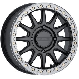 Raceline Alpha Beadlock 17x7 UTV Wheel - Black/GM (4/156) +25mm [A14BG-77056+25]