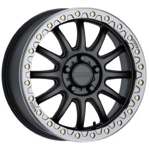 Raceline Alpha Beadlock 17x7 UTV Wheel - Black/GM (5x4.5) +40mm [A14BG-77012+40]