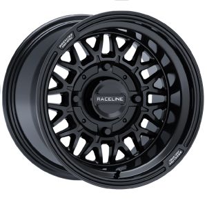 Raceline Omega 15x10 Wide ATV/UTV Wheel - Gloss Black (4/156) +0mm