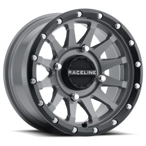 Raceline Trophy 14x7 ATV/UTV Wheel - Stealth Grey (4/110) +10mm