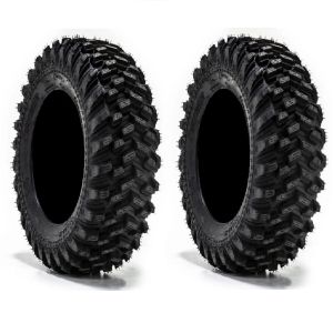 Pair of Super ATV Warrior XT (8ply) ATV Mud Tires 28x10-14 (2)