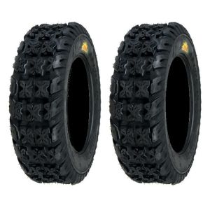 Pair of Sedona Bazooka Front 19x6-10 (4ply) ATV Tires (2)
