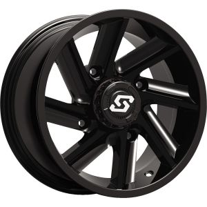 Sedona Chopper 14x7 ATV/UTV Wheel - Gloss Black 4/110 +10mm