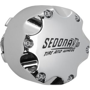 Sedona (4/110) Replacement Center Wheel Cap - Chrome