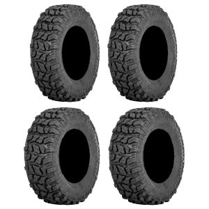 Full set of Sedona Coyote 27x9-12 and 27x11-12 ATV Tires (4)