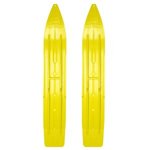 Pair of Sunburst Yellow Slydog Hell Hound 7-1/4