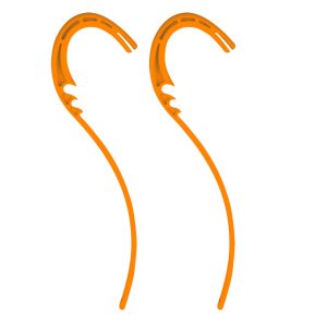 Orange Crush Slydog Powder Hound Ski Loops (Pair)