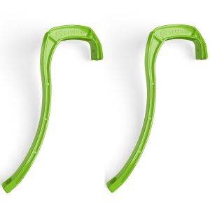 Lime Green Slydog Pro Ski Loops (Pair) [LOPPROMED]