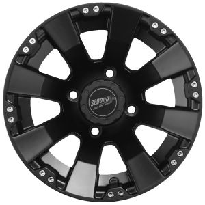 Sedona Spyder ATV Wheel - Black [12x7] 4x110 +10mm [570-1140]