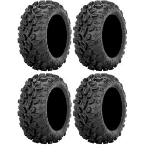 Full set of Sedona Mud Rebel R/T 26x9-12 and 26x10-12 ATV Tires (4)