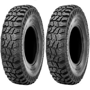 Pair of Sedona Ridge Saw 2.0 (8ply) ATV/UTV Tires 25x10-12 (2)