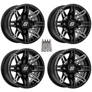 Sedona Rukus ATV Wheels (6+1) Black 14