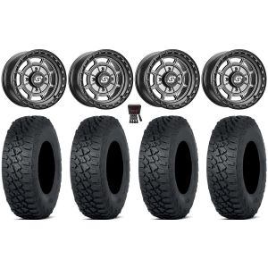 Sedona Rift 15x6 Wheels Grey 30