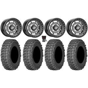 Sedona Rift 15x6 Wheels Grey 32