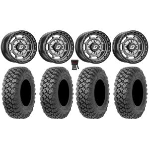 Sedona Rift 15x6 Wheels Grey 32