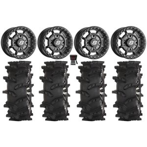 Sedona Rift 15x6 Wheels Black 32