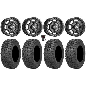 Sedona Rift 15x6 Wheels Black 32