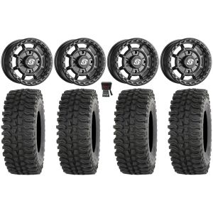 Sedona Rift 15x6 Wheels Black 33