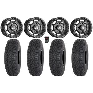 Sedona Rift 15x6 Wheels Black 35