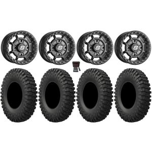 Sedona Rift 15x6 Wheels Black 35