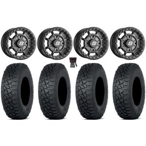 Sedona Rift 15x6 Wheels Black 35