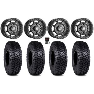 Sedona Rift 15x7 Wheels Black 30