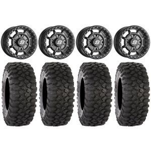 Sedona Rift 15x7 Wheels Black 30