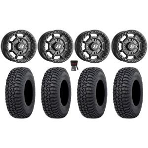 Sedona Rift 15x7 Wheels Black 32