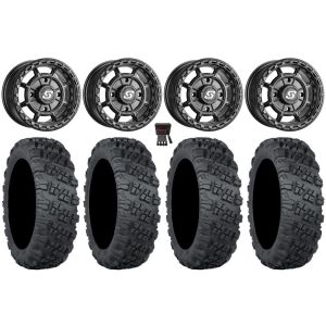 Sedona Rift 15x7 Wheels Black 35