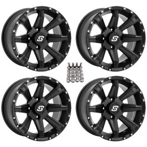 Sedona Sparx ATV Wheels/Rims Black 14