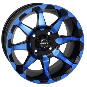 STI HD6 Radiant Blue/Black Golf Wheel 14x6 (4/4) (3+3) [14HD604-BLU]