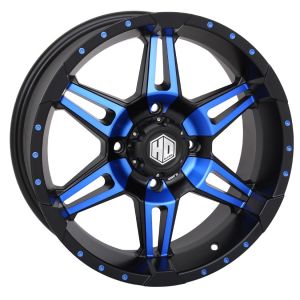 STI HD7 Radiant Blue/Matte Black ATV Wheel 18x7 4/137 (5+2) [18HD707-BLU]