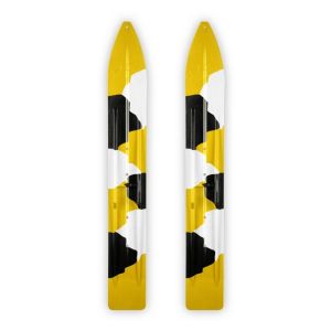 Pair of Yellow/White/Black Urban Camo Slydog Trail 6