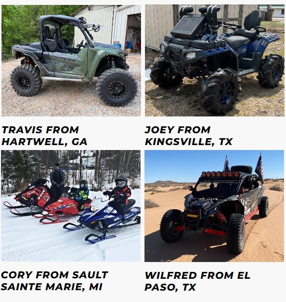 Some of our customers rides